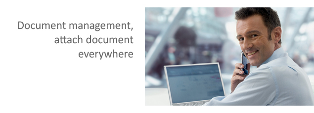 Document Management, Attach document everywhere