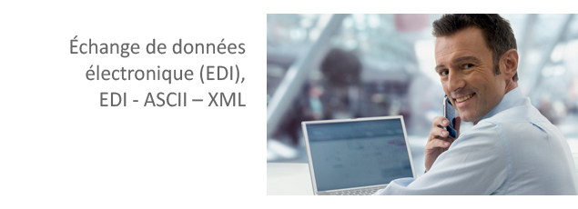 Échange de données électronique (EDI), EDI - ASCII – XML