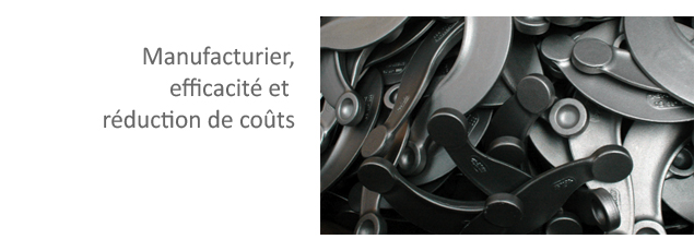 Manufacturier, efficacité et réduction de coûts