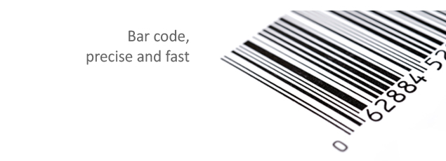 Integrated bar code, faster data entry