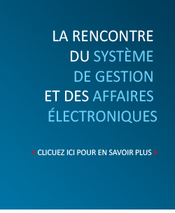 La rencontre du système de gestion et des affaires électroniques